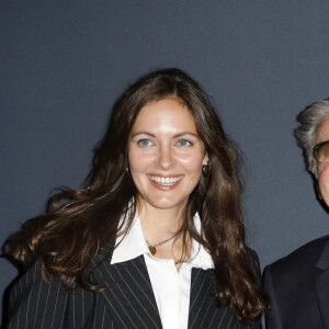 Daniel Auteuil et sa fille Nelly lors de l'avant-première du film "Le fil" au cinéma Arlequin à Paris le 9 septembre 2024. © Marc Ausset-Lacroix / Bestimage 