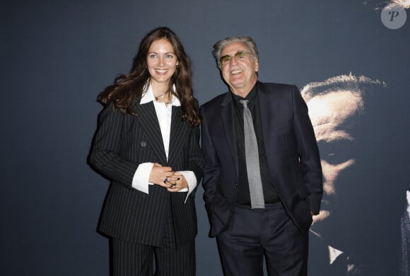 Daniel Auteuil et sa fille Nelly lors de l'avant-première du film "Le fil" au cinéma Arlequin à Paris le 9 septembre 2024. © Marc Ausset-Lacroix / Bestimage 