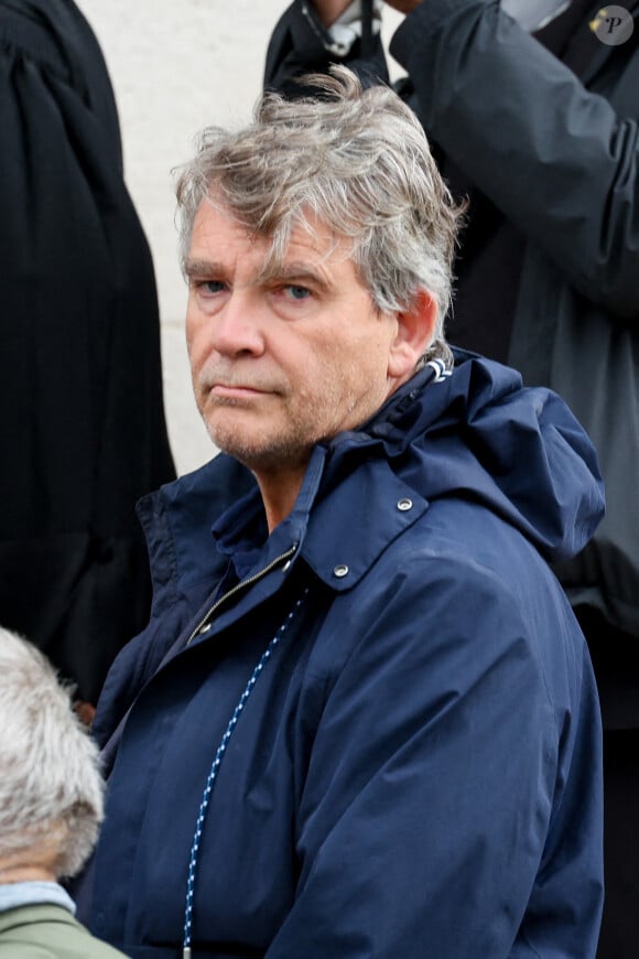 Telles qu'Arnaud Montebourg
Arnaud Montebourg - Obsèques de Henri Leclerc en la salle de la Coupole du crématorium du Père-Lachaise à Paris, France, le 9 septembre 2024. © Dominique Jacovides/Bestimage