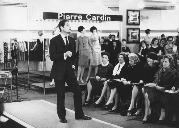 Photo non datée de Pierre Cardin. Photo de courtoisie d'une collection privée via ABACAPRESS.COM