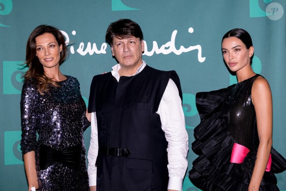 Eva Crosetta, Rodrigo Basilicati Cardin, Joana Sanz au photocall du 70ème anniversaire de la Maison Pierre Cardin, dans le cadre de l'événement "House of Cardin", le 21 septembre 2020, au Théâtre de Chatelet, à Paris, France. Photo par Jana Call me J/ABACAPRESS.COM