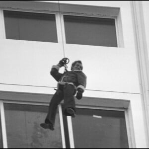 Et par conséquent eu quelques blessures
Archives - Jean-Paul Belmondo, sur le tournage de "Peur sur la ville".