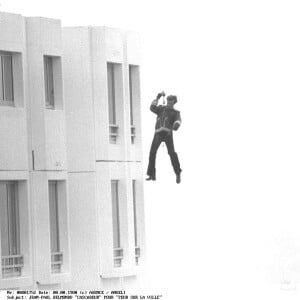 Archives - Jean-Paul Belmondo, sur le tournage de "Peur sur la ville".