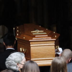 Obsèques de Jean-Paul Belmondo en l'église Saint-Germain-des-Prés, à Paris le 10 septembre 2021. © Cyril Moreau / Bestimage