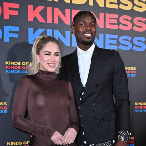 Paul Pogba et sa femme Maria Zulay Salaues à la première de Kinds of Kindness le 31 mai 2024 à Milan