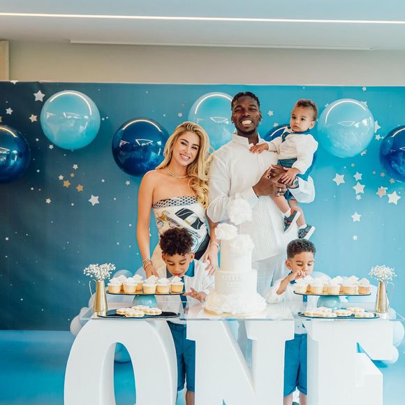Paul Pogba, sa femme et leurs 3 enfants