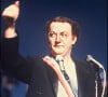 Coluche se présente aux élections présidentielles de 1981.