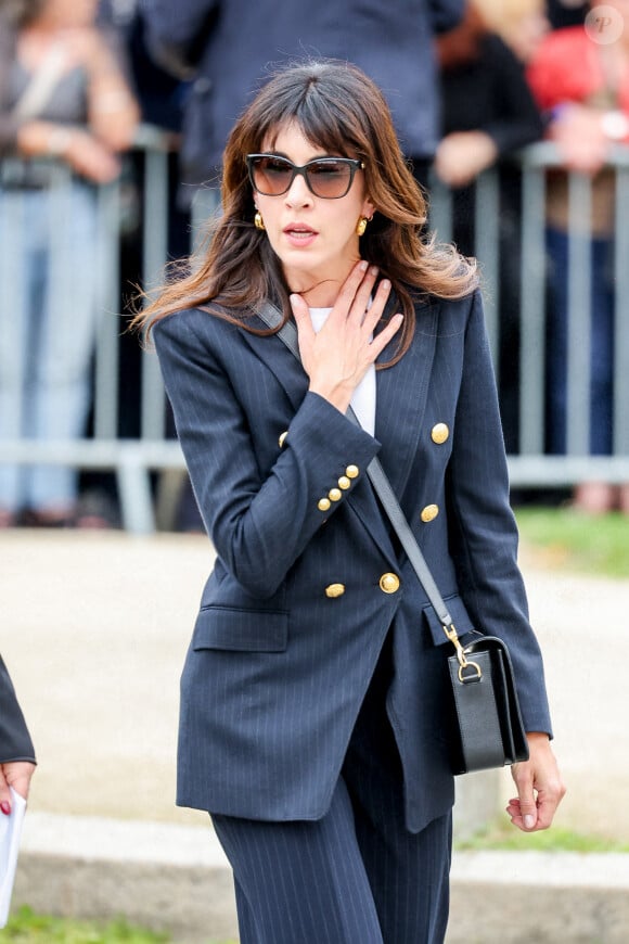 Nolwenn Leroy - Arrivées aux obsèques de l'auteure-compositrice-interprète et actrice française Françoise Hardy au crématorium du cimetière du Père-Lachaise à Paris, France, le 20 juin 2024. © Jacovides-Moreau/Bestimage 