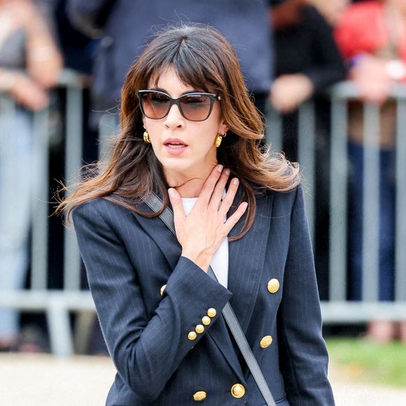 Nolwenn Leroy - Arrivées aux obsèques de l'auteure-compositrice-interprète et actrice française Françoise Hardy au crématorium du cimetière du Père-Lachaise à Paris, France, le 20 juin 2024. © Jacovides-Moreau/Bestimage 