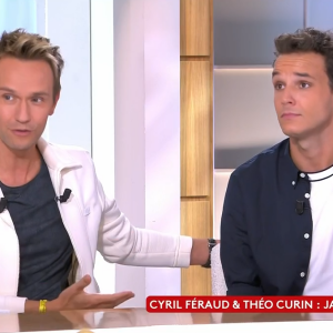 Cyril Féraud et Théo Curin invités de "C à vous" sur France 5