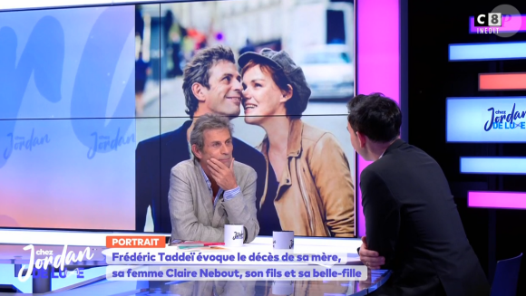 Frédéric Taddeï se confie sur sa femme Claire Nebout dans "Chez Jordan"