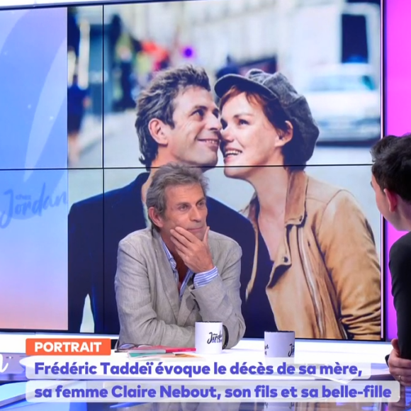 Frédéric Taddeï se confie sur sa femme Claire Nebout dans "Chez Jordan"