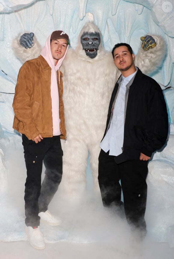 Seb la Frite et Sofyan - Avant-première du documentaire "Kaizen" au Grand Rex à Paris le 13 Setpembre 2024. © Coadic Guirec / Bestimage