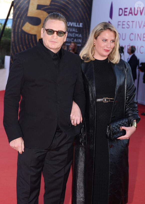 Benoit Magimel et sa femme Margot Pelletier - Arrivées à la projection du film "Megalopolis" lors de la 50ème édition du Festival du Cinéma américain à Deauville. Le 13 septembre 2024 © Denis Guignebourg / Bestimage 