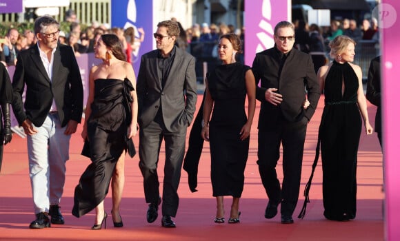 Christophe Honore, Elodie Bouchez, Guillaume Canet, Alice Belaidi, Benoit Magimel, Mélanie Thierry - Arrivées à la projection du film "Megalopolis" lors de la 50ème édition du Festival du Cinéma américain à Deauville. Le 13 septembre 2024 © Denis Guignebourg / Bestimage 