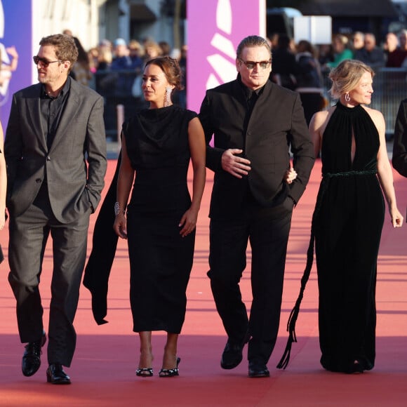 Christophe Honore, Elodie Bouchez, Guillaume Canet, Alice Belaidi, Benoit Magimel, Mélanie Thierry - Arrivées à la projection du film "Megalopolis" lors de la 50ème édition du Festival du Cinéma américain à Deauville. Le 13 septembre 2024 © Denis Guignebourg / Bestimage 