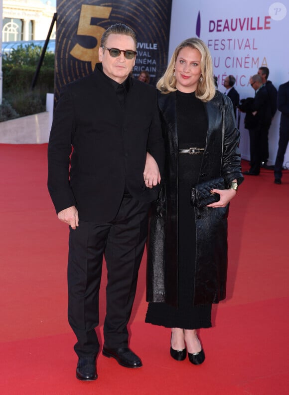 Benoit Magimel et sa femme Margot Pelletier - Arrivées à la projection du film "Megalopolis" lors de la 50ème édition du Festival du Cinéma américain à Deauville. Le 13 septembre 2024 © Denis Guignebourg / Bestimage 