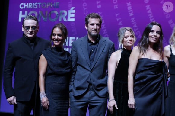 Benoit Magimel, Alice Belaidi, Guillaume Canet, Melanie Thierry, Elodie Bouchez - Projection du film "Megalopolis" lors de la 50ème édition du Festival du Cinéma américain à Deauville. Le 13 septembre 2024 © Denis Guignebourg / Bestimage 