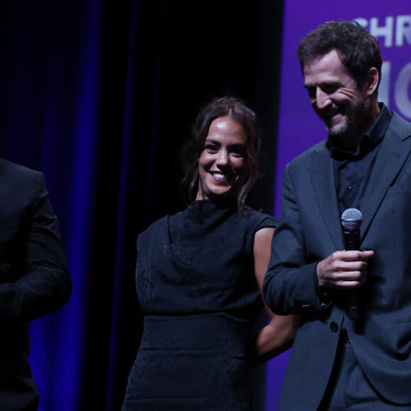 Benoit Magimel, Alice Belaidi, Guillaume Canet - Projection du film "Megalopolis" lors de la 50ème édition du Festival du Cinéma américain à Deauville. Le 13 septembre 2024 © Denis Guignebourg / Bestimage 