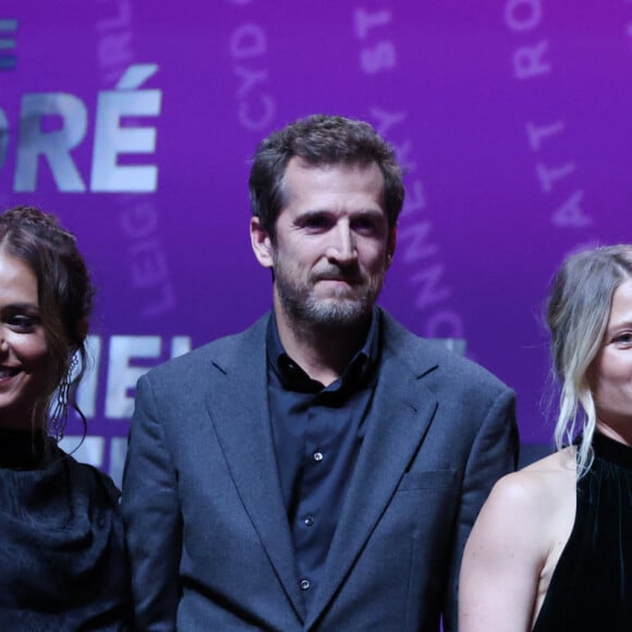 Ensuite, ils se sont tous réunis dans l'auditorium pour découvrir le film de Francis Ford Coppola
Benoit Magimel, Alice Belaidi, Guillaume Canet, Melanie Thierry, Elodie Bouchez - Projection du film "Megalopolis" lors de la 50ème édition du Festival du Cinéma américain à Deauville. Le 13 septembre 2024 © Denis Guignebourg / Bestimage 