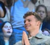 "J'ai pris beaucoup plus de recul, j'ai réalisé ce qui s'est passé", ajoute Léon Marchand
 
Leon Marchand a assisté au match de basket entre les Etats-Unis et le Brésil (122-87) lors des Jeux Olympiques de Paris2024 (JO) le 6 aout 2024.