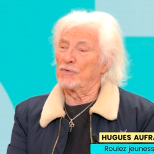 Hugues Aufray sur le plateau de l'émission Bonjour TF1.