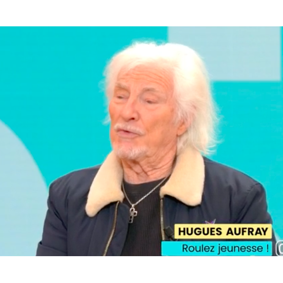 Hugues Aufray sur le plateau de l'émission Bonjour TF1.