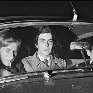 Les deux hommes se connaissent depuis très, très longtemps
Archives - Jacques Dutronc et Alain Chamfort sortant d'une soirée au New Jimmy's à Paris