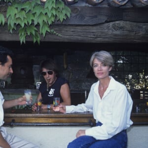 Jacques Dutronc et Françoise Hardy en 1988