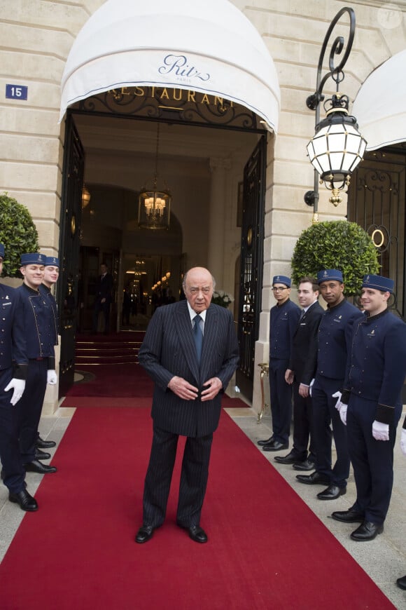 Mohamed Al-Fayed - Réouverture de l'hôtel Ritz et présentation de la rénovation de la colonne Vendôme à Paris le 27 juin 2016. © Olivier Borde / Bestimage 