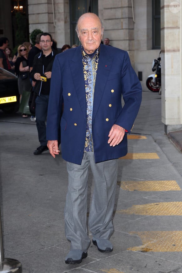 Certaines plaignantes affirment qu'elles étaient mineures au moment des faits
MOHAMED AL-FAYED - PEOPLE ARRIVANT AU DEFILE GIVENCHY A PARIS LE 3 JUILLET 2012.  PEOPLE ARRIVING AT GIVENCHY FASHION SHOW IN PARIS ON JULY 3RD 2012.