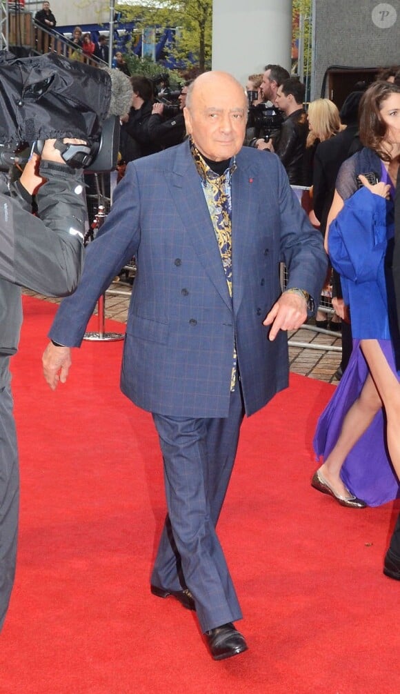 Mohamed Al-Fayed - AVANT-PREMIERE MONDIALE DU FILM "THE DICTATOR" A LONDRES LE 11 MAI 2012 