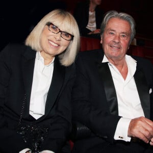 Alain Delon et Mireille Darc le 4 mai 2013 à Cannes, France.