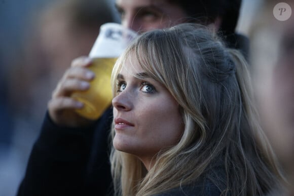 Cressida Bonas, l'ancienne petite amie du prince Harry, lors de la cérémonie de clôture des Invictus Games, au Queen Elizabeth Olympic Park, à l'est de Londres, au Royaume-Uni, dimanche 14 septembre 2014. Photo par Jonathan Brady/PA Wire/ABACAPRESS.COM