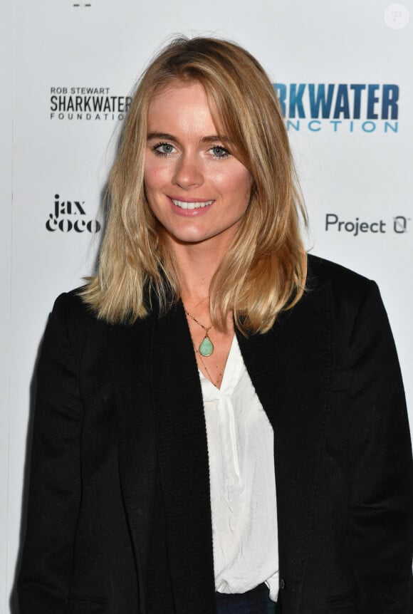 Cressida Bonas arrive pour la première du film de charité Sharkwater Extinction, au Curzon Cinema de Soho, au centre de Londres, au Royaume-Uni, le 18 décembre 2018. Photo par John Stillwell/PA Wire/ABACAPRESS.COM