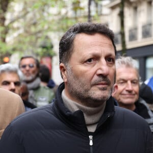 Arthur (Jacques Essebag) - Marche pour la République et contre l'antisémitisme à Paris le 12 novembre 2023. © Denis Guignebourg / Bestimage 