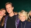 Exclusif - Caroline Renou et son mari François-Xavier Renou, Sophie Davant, Caroline Margeridon - Caroline Margeridon fête son 56ème anniversaire au restaurant "Manko" à Paris le 29 septembre 2022. © Philippe Baldini/Bestimage 