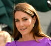 Kate Middleton deviendra reine consort dans quelques années
Catherine (Kate) Middleton avec la princesse Charlotte et Pippa Middleton dans les tribunes de la finale du tournoi de Wimbledon