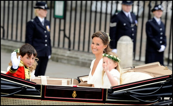 Pippa Middleton - Soirée de mariage de Kate et William le 29 avril 2011