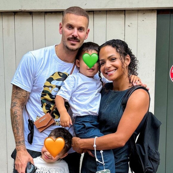 Son fils cadet Kenna, fruit de sa relation avec Christina Milian était aussi de la partie.
M. Pokora et Christina Milian immortalisés avec leurs deux fils Isaiah et Kenna
(Capture d'écran Instagram).