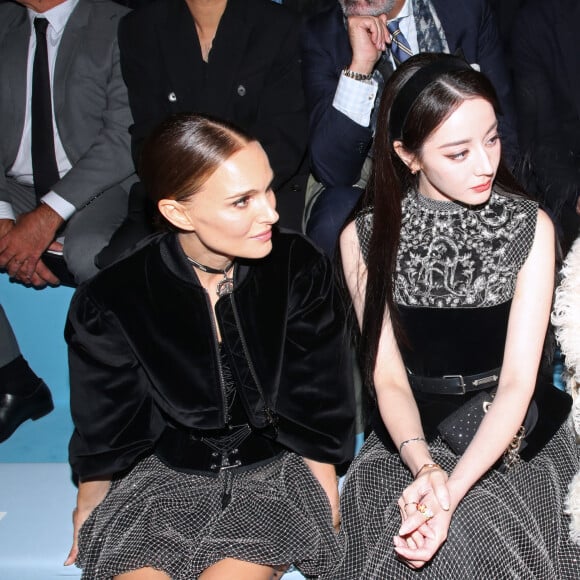 Natalie Portman, Dilraba Dilmurat et Natalia Vodianova - Célébrités au Défilé Dior, Collection Prêt-à-porter Printemps / Eté 2025 dans le cadre de la Fashion Week de Paris, France, le 24 Septembre 2024. © Bertrand Rindoff / Bestimage 