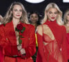 Cindy Bruna, Cara Delevingne, Kendall Jenner, Heidi Klum Luma Grothe (enceinte) au défilé "Walk Your Worth" de L'Oréal devant l'Opéra Garnier lors de la fashion week PAP femme printemps/été 2025 à Paris le 23 septembre 2024. © Olivier Borde / Bestimage