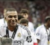 Dans leur contrat de mariage, Endrick et Gabriely Miranda ont ajouté des clauses surprenantes
 
Endrick et Kylian Mbappé - Match de football "Real Madrid vs Atalanta" lors de la Supercoupe de l'UEFA. Le 14 août 2024 © Elyxandro CEGARRA / Panoramic / Bestimage