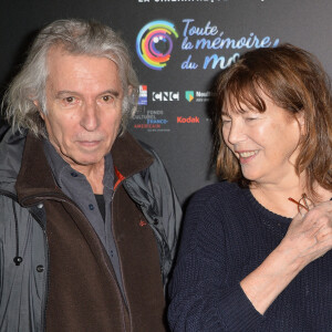 Jacques Doillon et Jane Birkin - Projection de "La fille prodigue" de Jacques Doillon lors du festival "Toute la mémoire du monde" à la cinémathèque française à Paris le 7 février 2016.