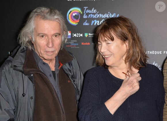 Jacques Doillon et Jane Birkin - Projection de "La fille prodigue" de Jacques Doillon lors du festival "Toute la mémoire du monde" à la cinémathèque française à Paris le 7 février 2016.