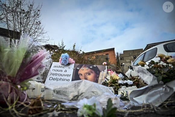 Vue générale de la maison de Delphine Jubillar à Cagnac les Mines, FRance, le 8 janvier 2022. © Thierry Breton/Panoramic/Bestimage