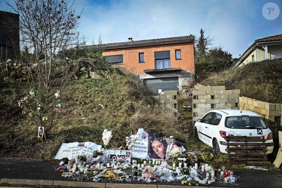 Vue générale de la maison de Delphine Jubillar à Cagnac les Mines, FRance, le 8 janvier 2022. © Thierry Breton/Panoramic/Bestimage