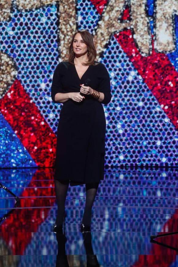 Exclusif - Julia Vignali - Enregistrement de l'émission "Voix de stars" présentée par J.Vignali, diffusée le 27 septembre à 21h10 sur France 3 © Christophe Clovis / Bestimage 