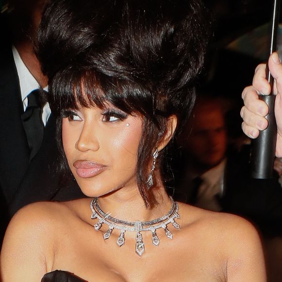 Cardi B - Arrivées au défilé Messika lors de la Paris Fashion Week à Paris, le 26 septembre 2024. © Christophe Clovis / Jack Tribeca / Bestimage 