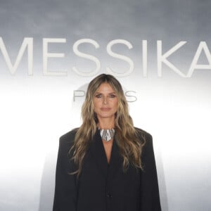 Heidi Klum - Photocall du défilé Messika High Jewelry show Midnight Sun Opus II 2024 à Paris en marge de la fashion week le 26 septembre 2024. © Jack Tribeca / Christophe Clovis / Bestimage 